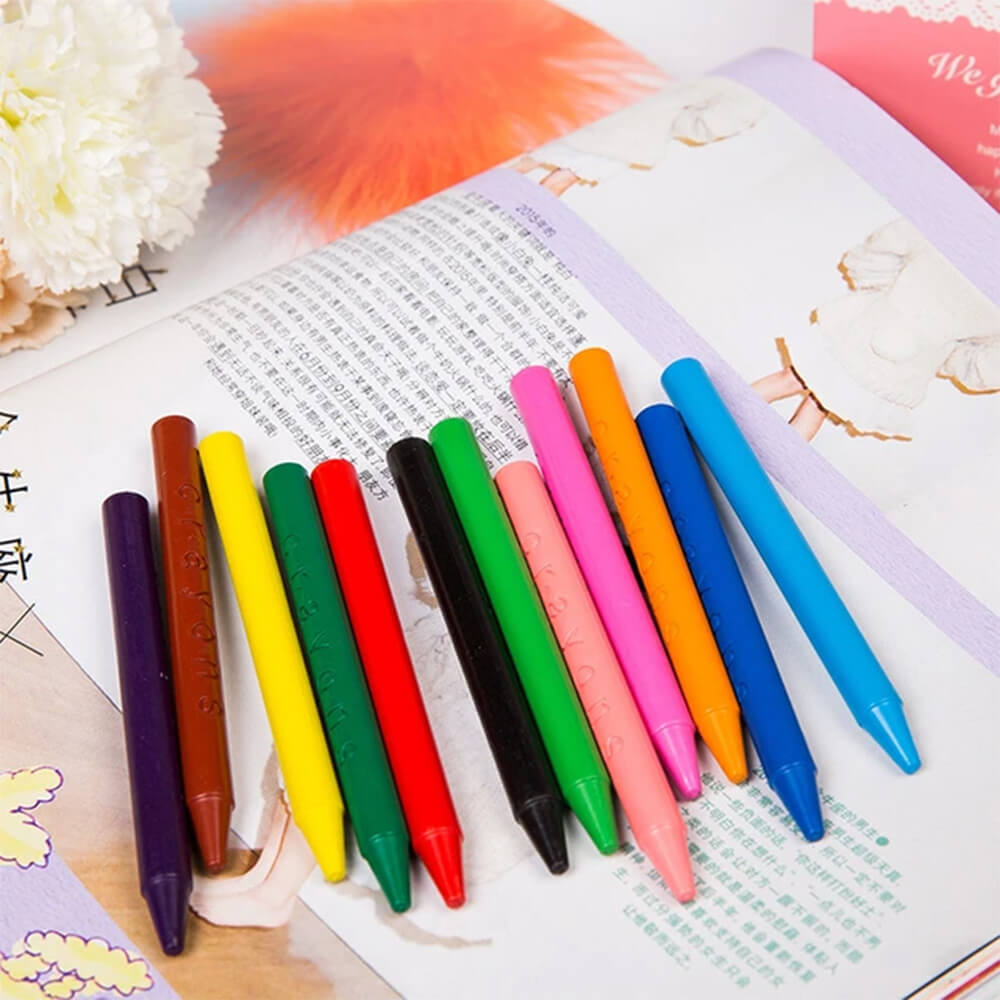 PLASTIC CRAYONS COLOR FOR KIDS