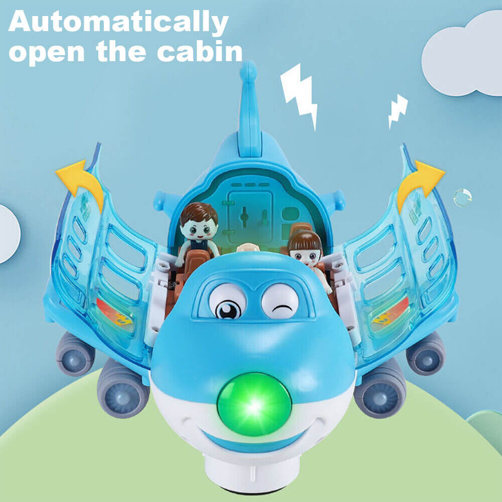 360 ROTATING ELECTRIC AIRLINER FOR KIDS