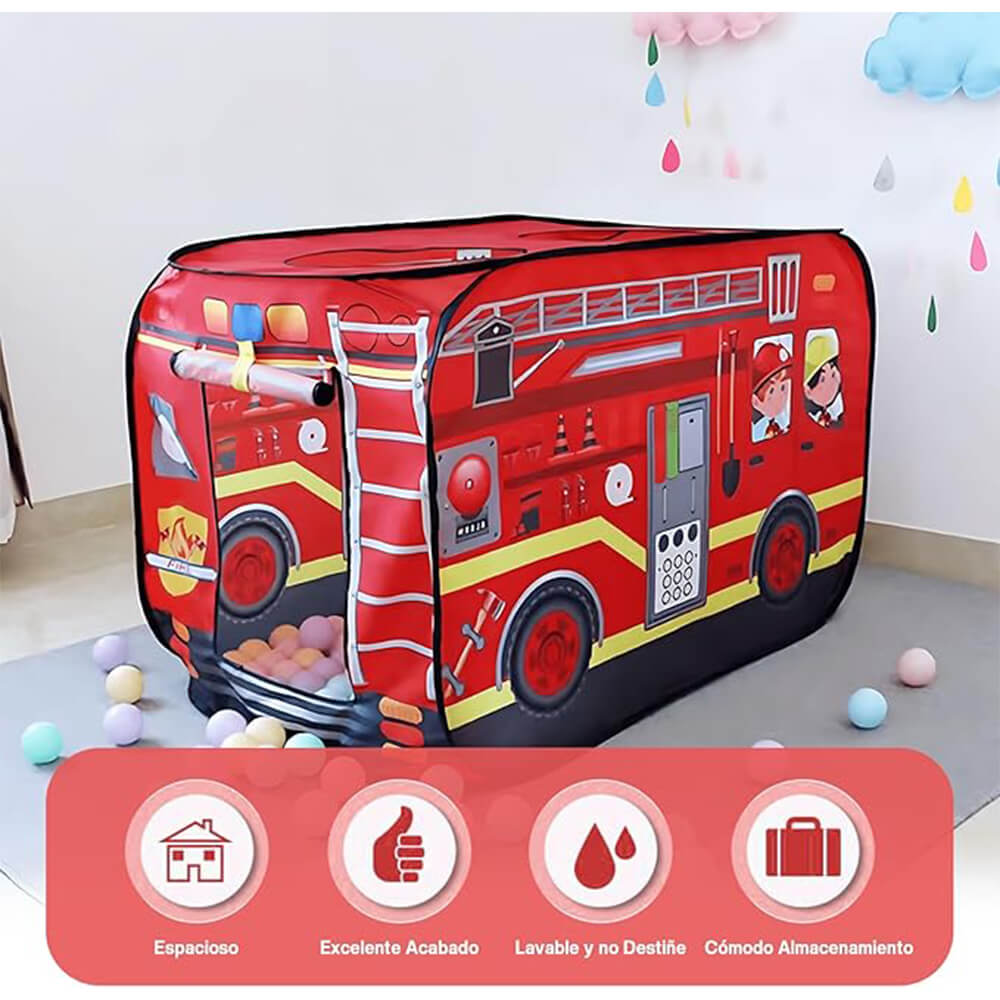 KIDS FIRE PLAY TENT HOUSE