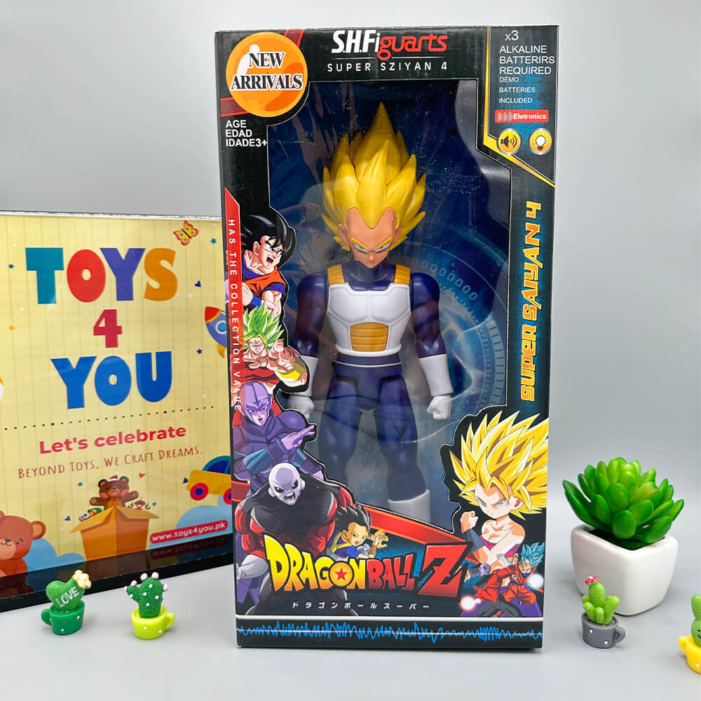 DRAGON BALL Z SUPER SAIYAN VEGETA FIGURE SET