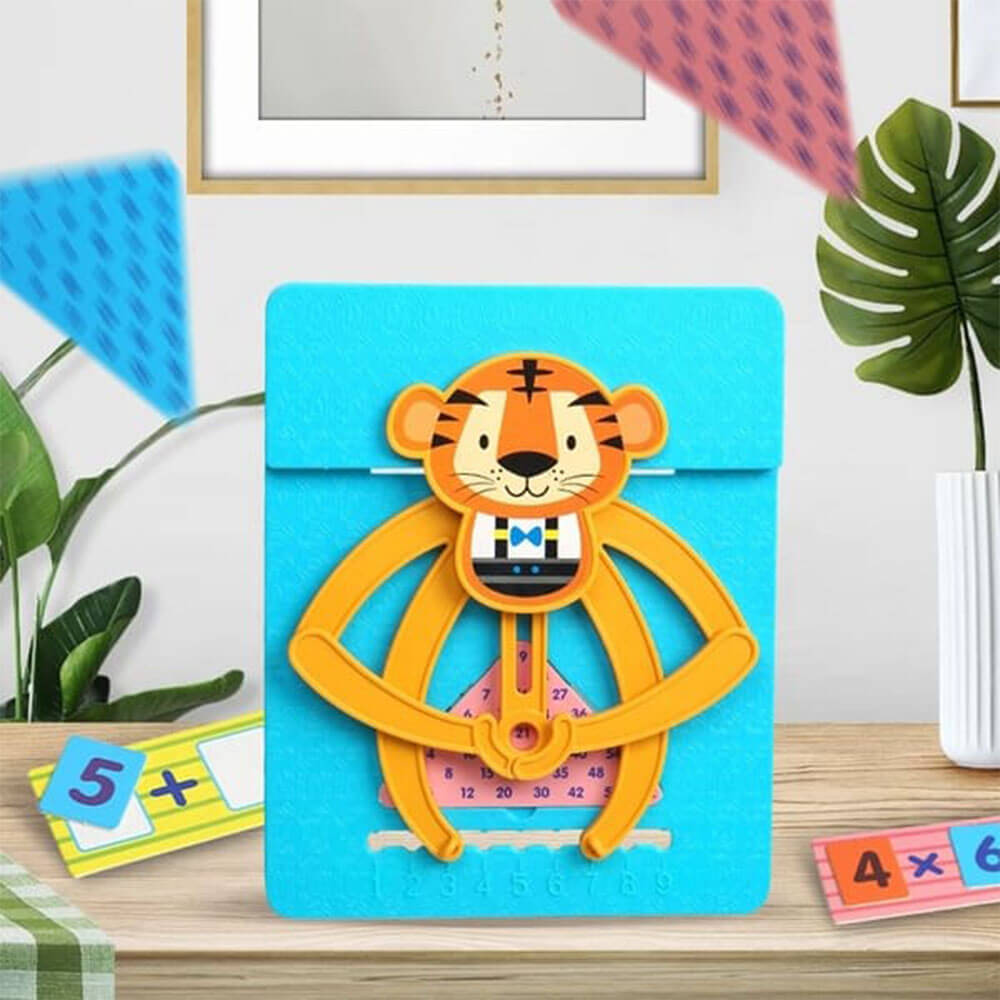 STUDY HARD MATH TIGER EDUCATIONAL GAME