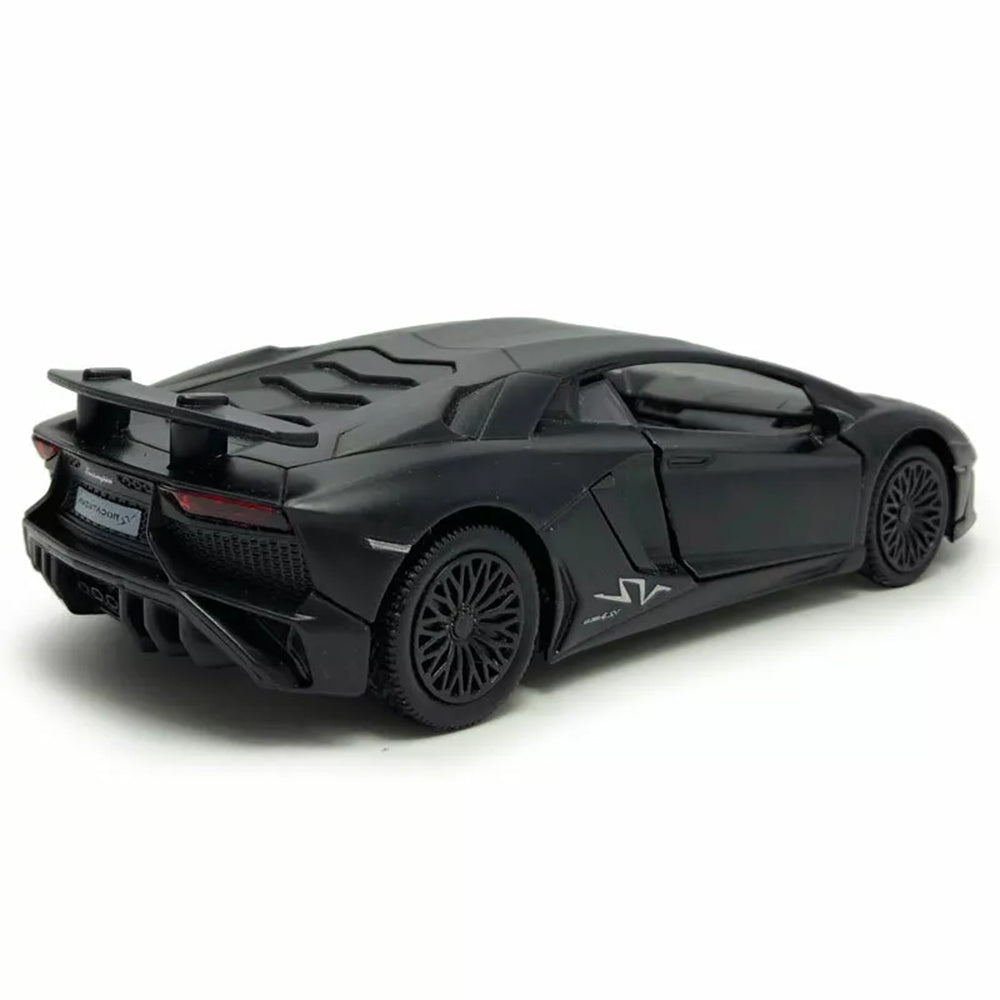 1:36 PULL BACK LAMBORGHINI AVENTADOR LP750-4 SV DIECAST METAL ALLOY CAR