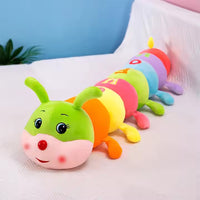 Thumbnail for COLORFUL LOVELY SOFT CATERPILLAR PLUSH PILLOW