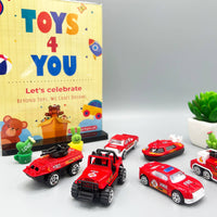 Thumbnail for KIDS MINI METAL FIRE CAR COLLECTION - 6 PCS