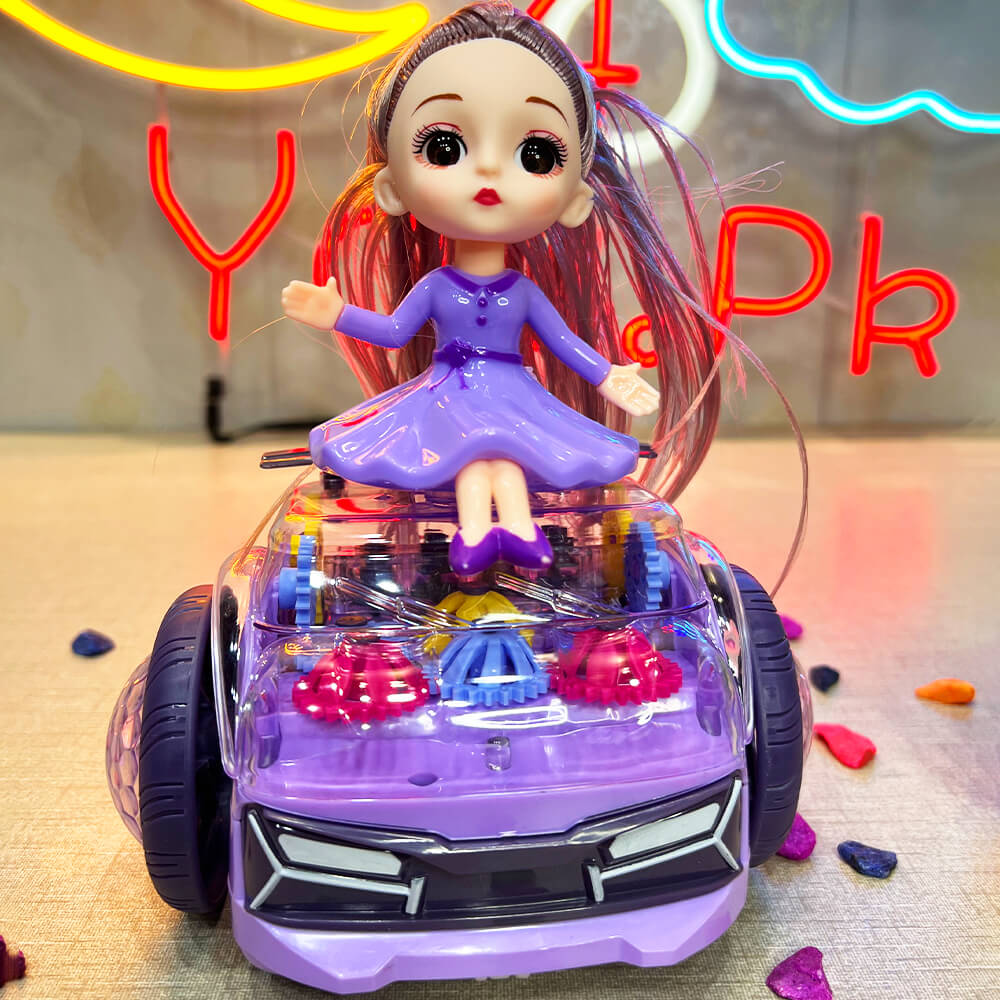 REMOTE CONTROL 360 ROTATING GIRL BALANCING CAR