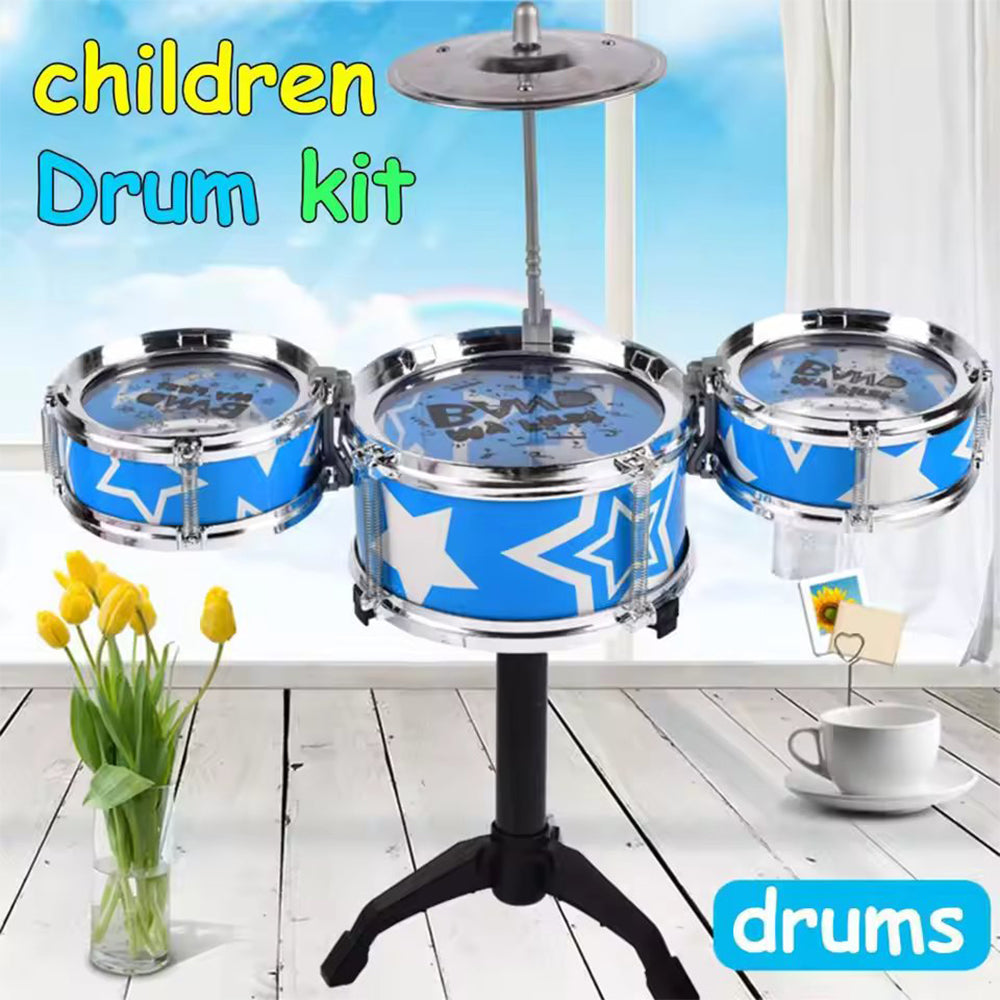 MUSICAL PERCUSSION INSTRUMENTS DRUM SET