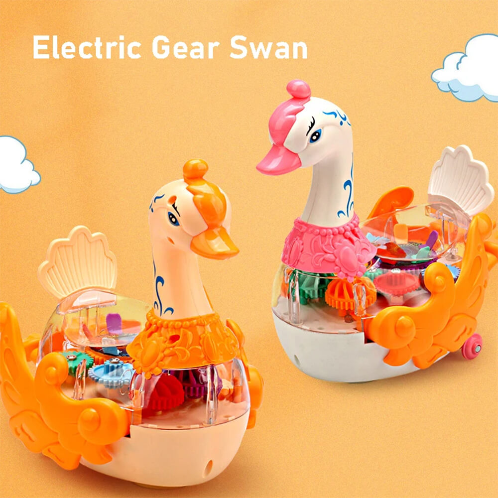 ELECTRIC DUCK SWAN GEAR TOY