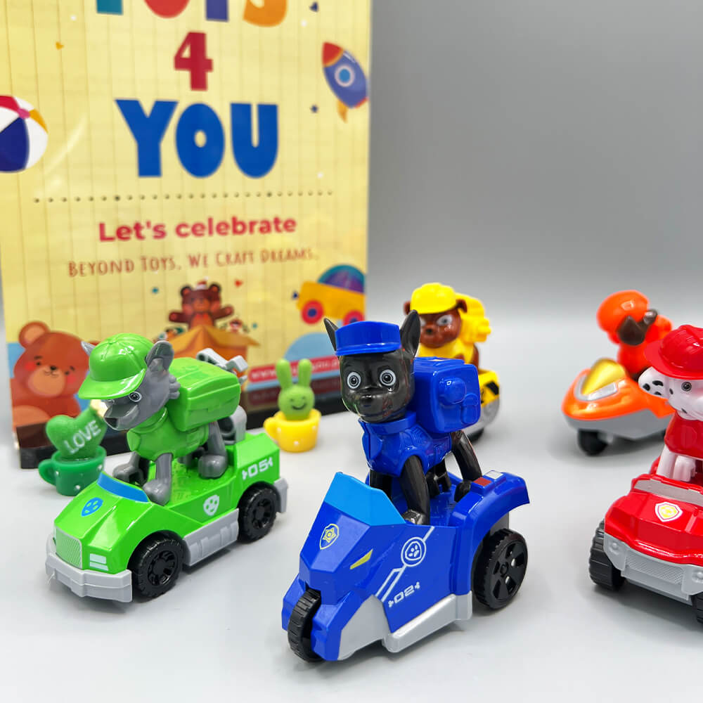 PAW PATROL DOGS RESCUE SET - 6 PCS