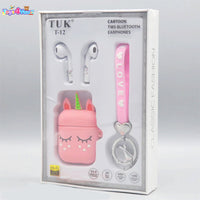 Thumbnail for UNICORN WIRELESS EARBUDS WITH KEYCHAIN
