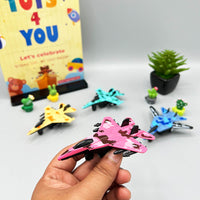 Thumbnail for MINI METAL AIRPLANE DIECAST MODEL - 4 PCS