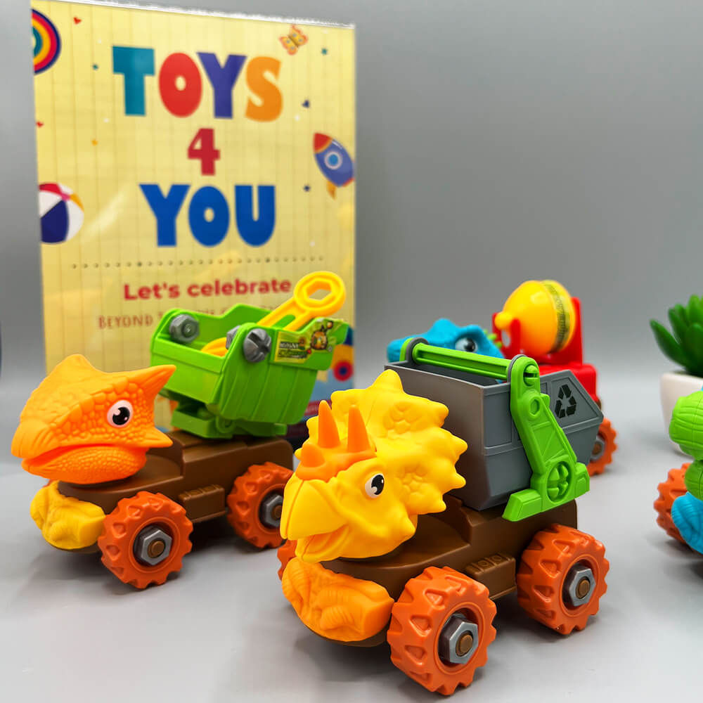 DINOSAUR ENGINEERING TRUCK FOR KIDS