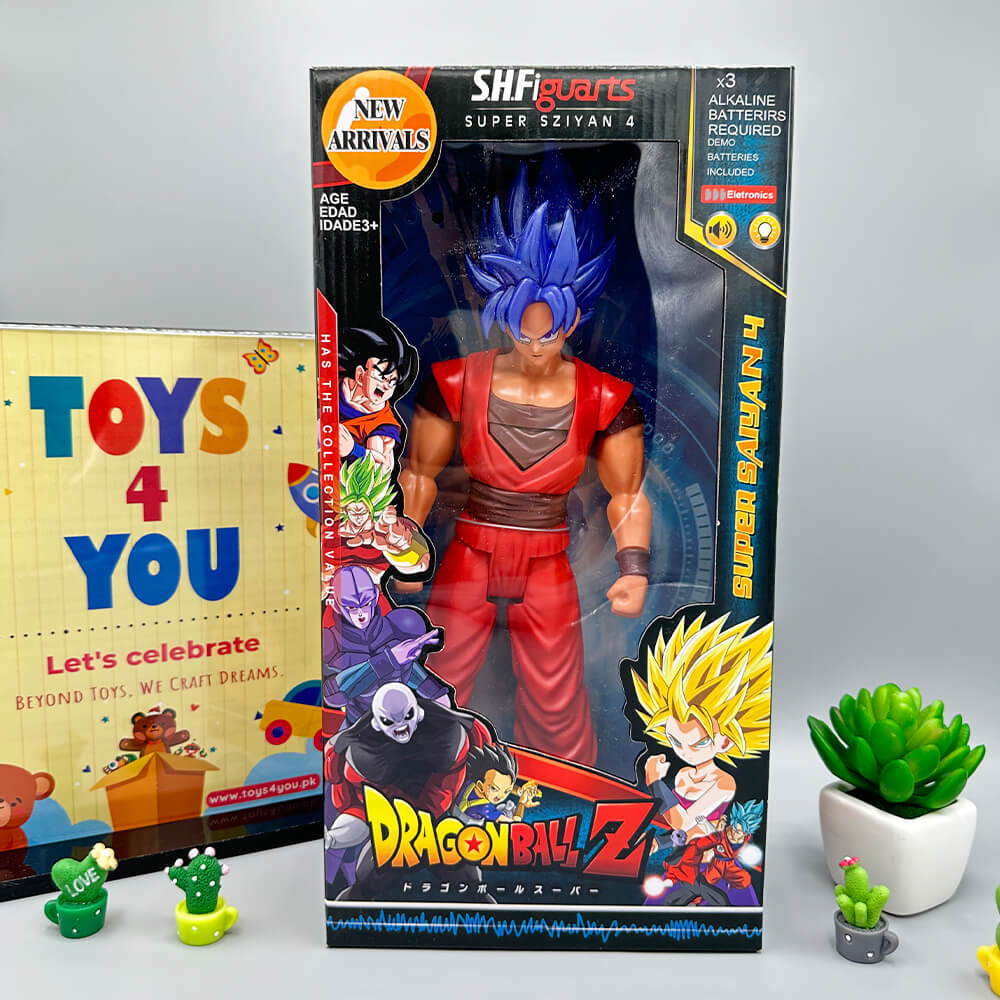 DRAGON BALL Z GOKU SUPER SAIYAN BLUE KAIOKEN FIGURE SET