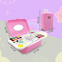 Thumbnail for MAKEUP NAIL ART KIT WITH PORTABLE BRIEFCASE FOR GIRLS