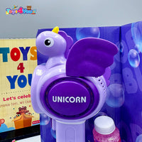 Thumbnail for UNICORN COLORFUL BUBBLE GUN