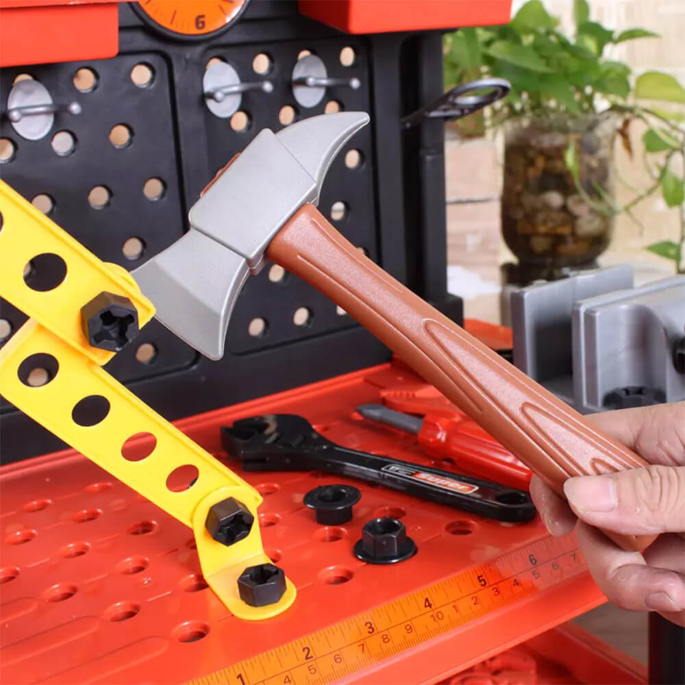 BRICOLAGE AND TOOLS MULTIFUNCTIONAL PLAYSET FOR KIDS