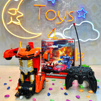 Thumbnail for 2 IN 1 TRANSFORMER RC REBORT CAR