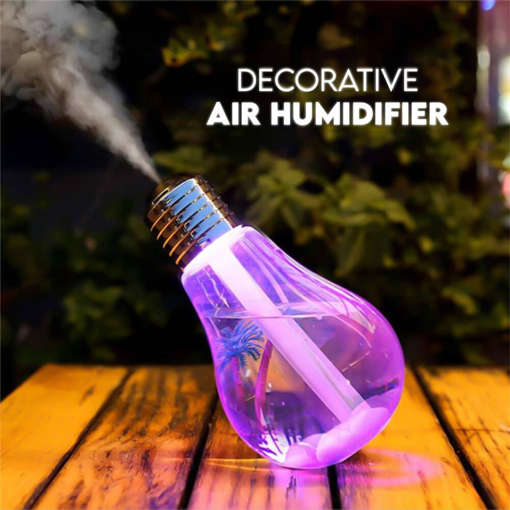 HUMIDIFIER BULB WITH LED NIGHT LIGHT - 400 ML