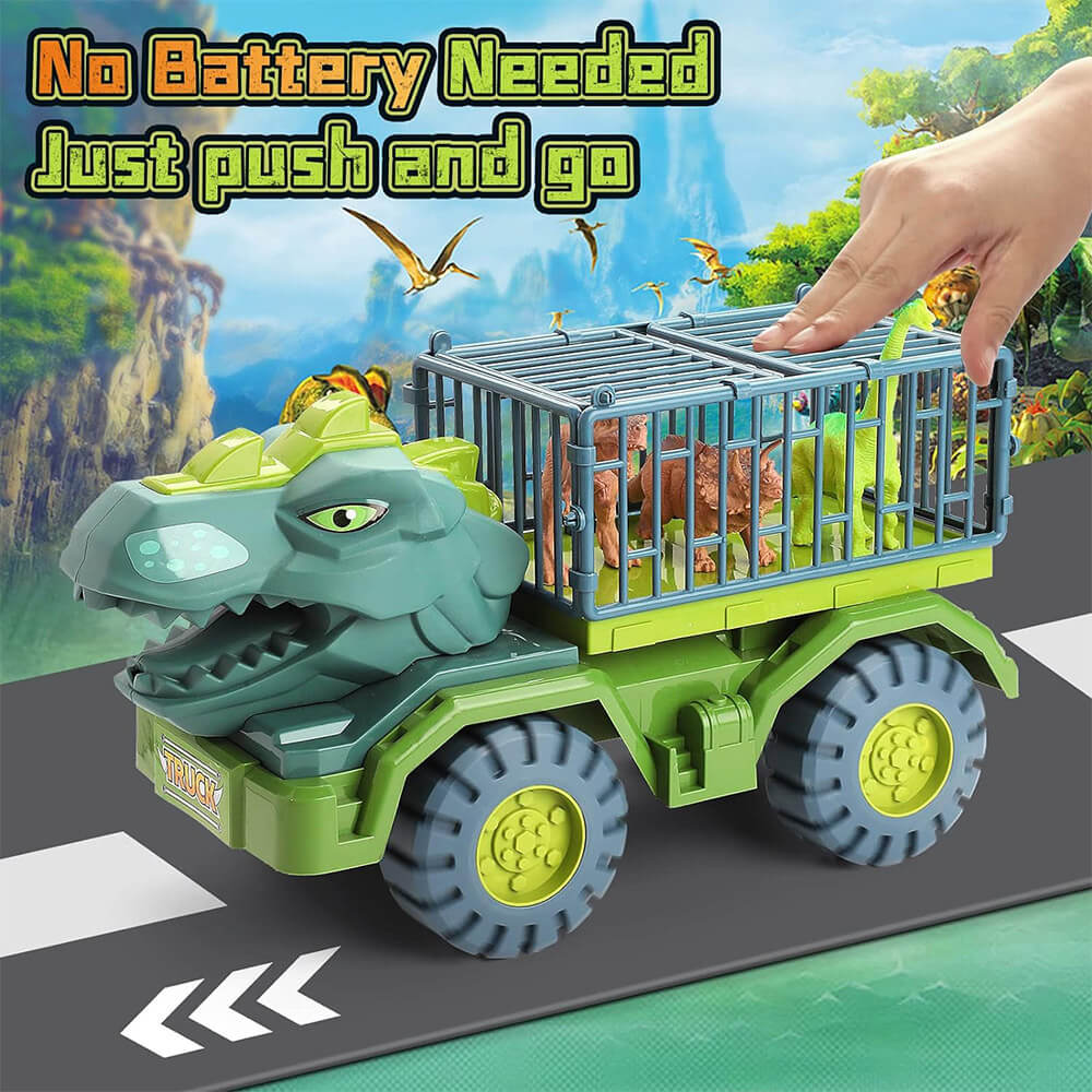 DINOSAUR BIG SIZE PULL BACK TRUCK