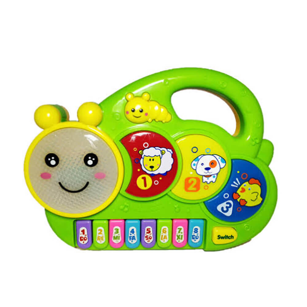 3 IN 1 CATERPILLAR EARLY EDUCATIONAL MUSIC TOY