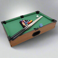 Thumbnail for TABLETOP POOL MINI POOL TABLE WOOD BILLIARD SET