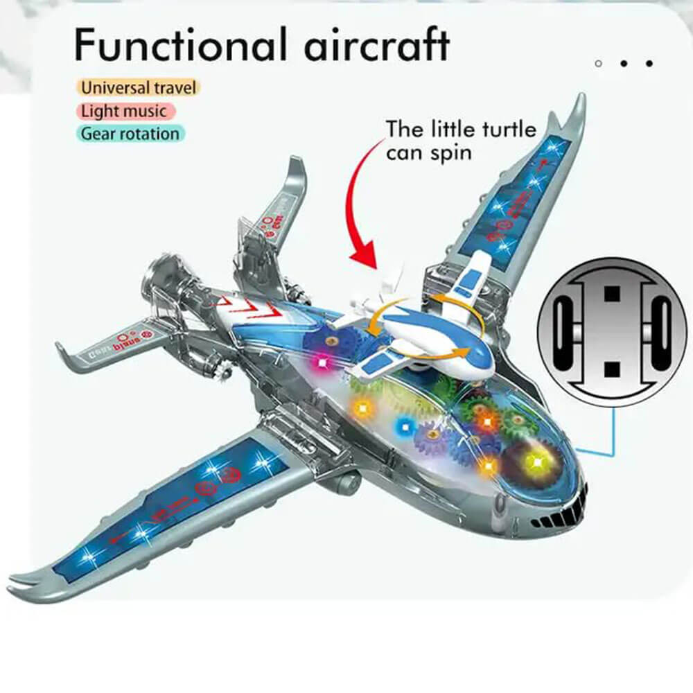 360 DEGREE ROTATING PLANE TOY