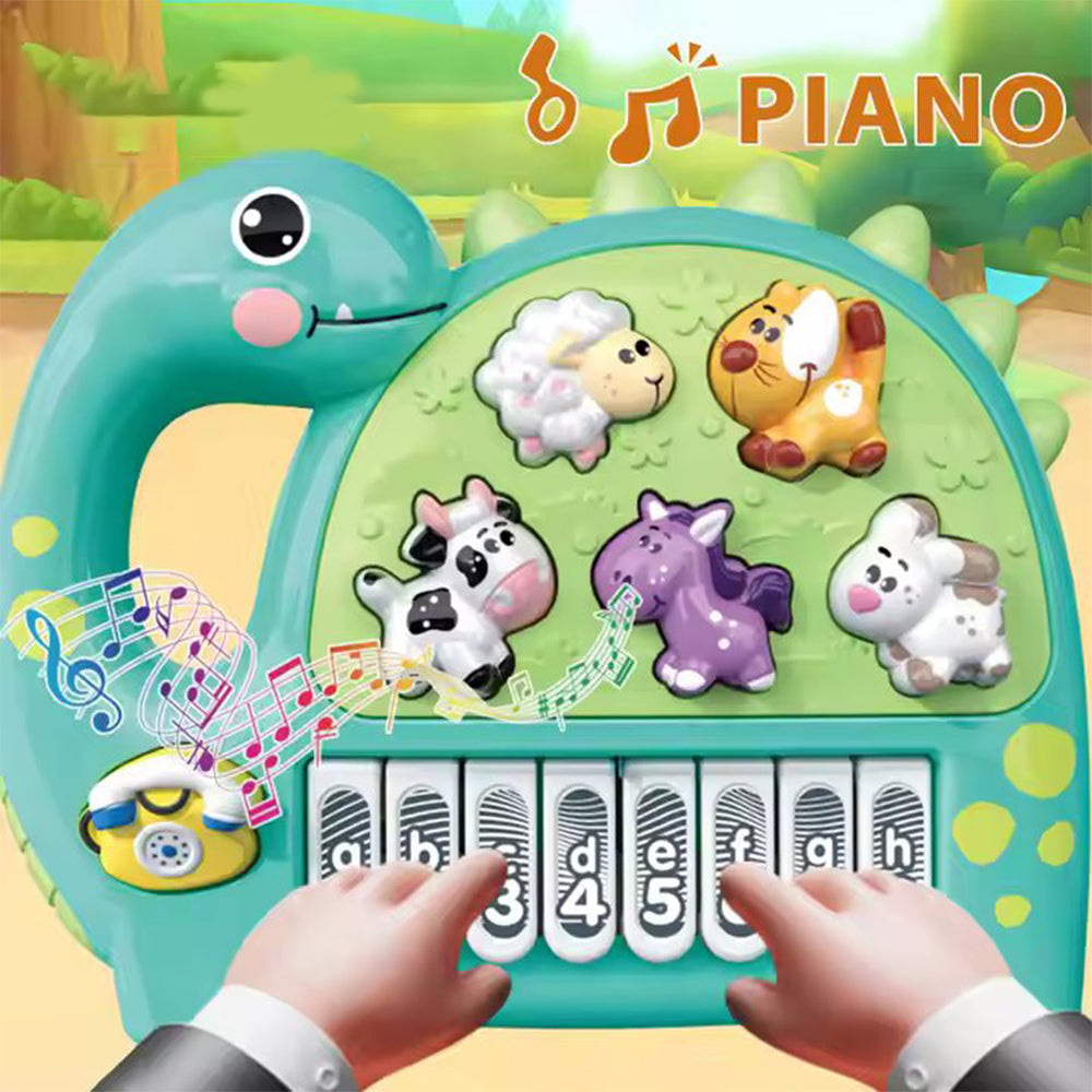 EDUCATIONAL DINOSAUR PIANO TOY