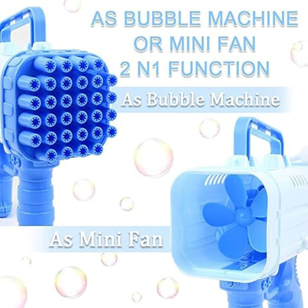 15 HOLES AUTOMATIC BUBBLE GUN