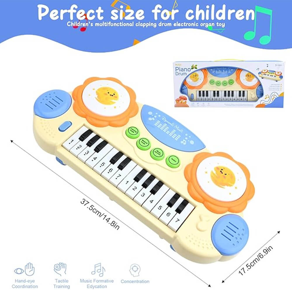 MULTIFUNCTIONAL PIANO DRUM FOR KIDS