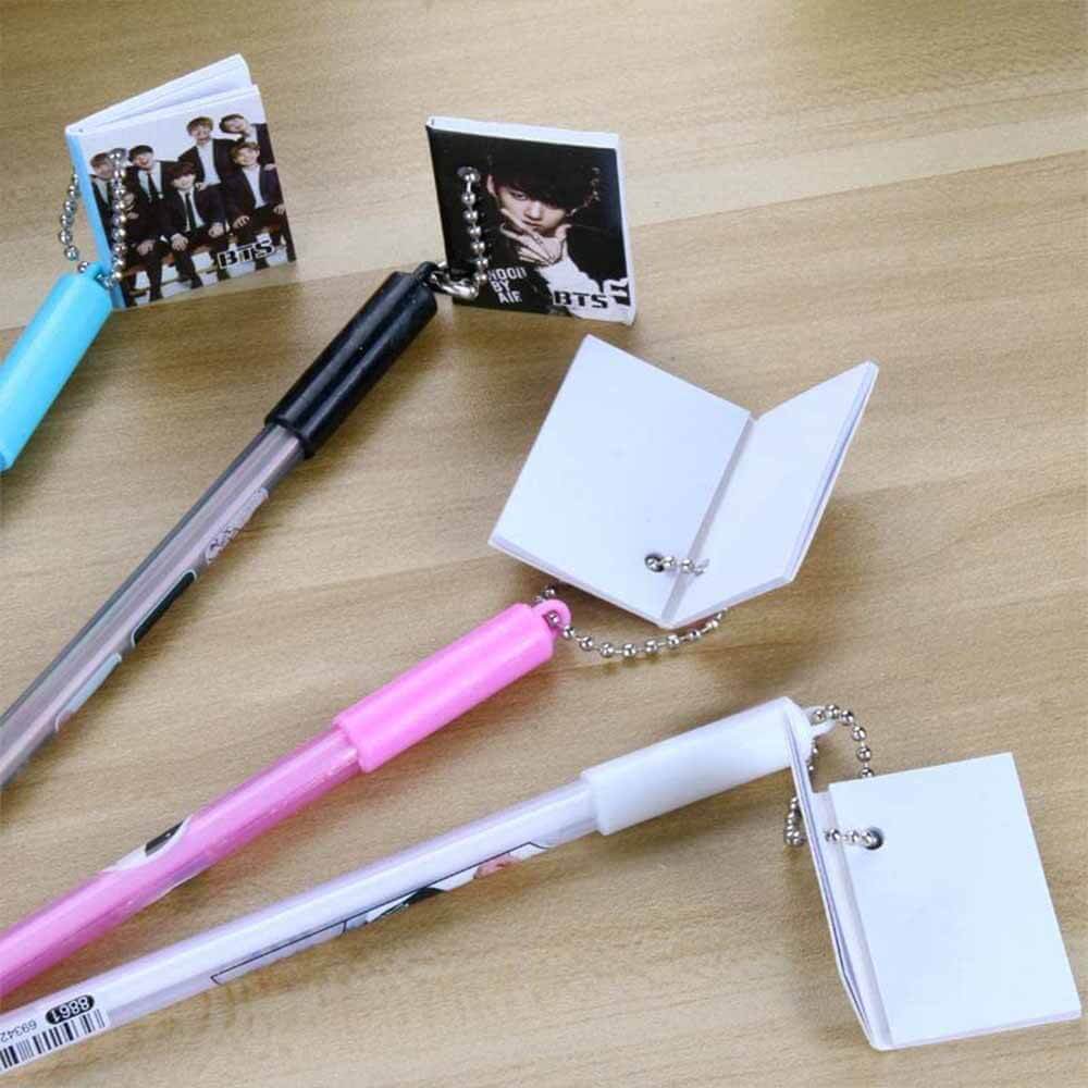 PACK OF 2 BTS DIARY GEL PEN