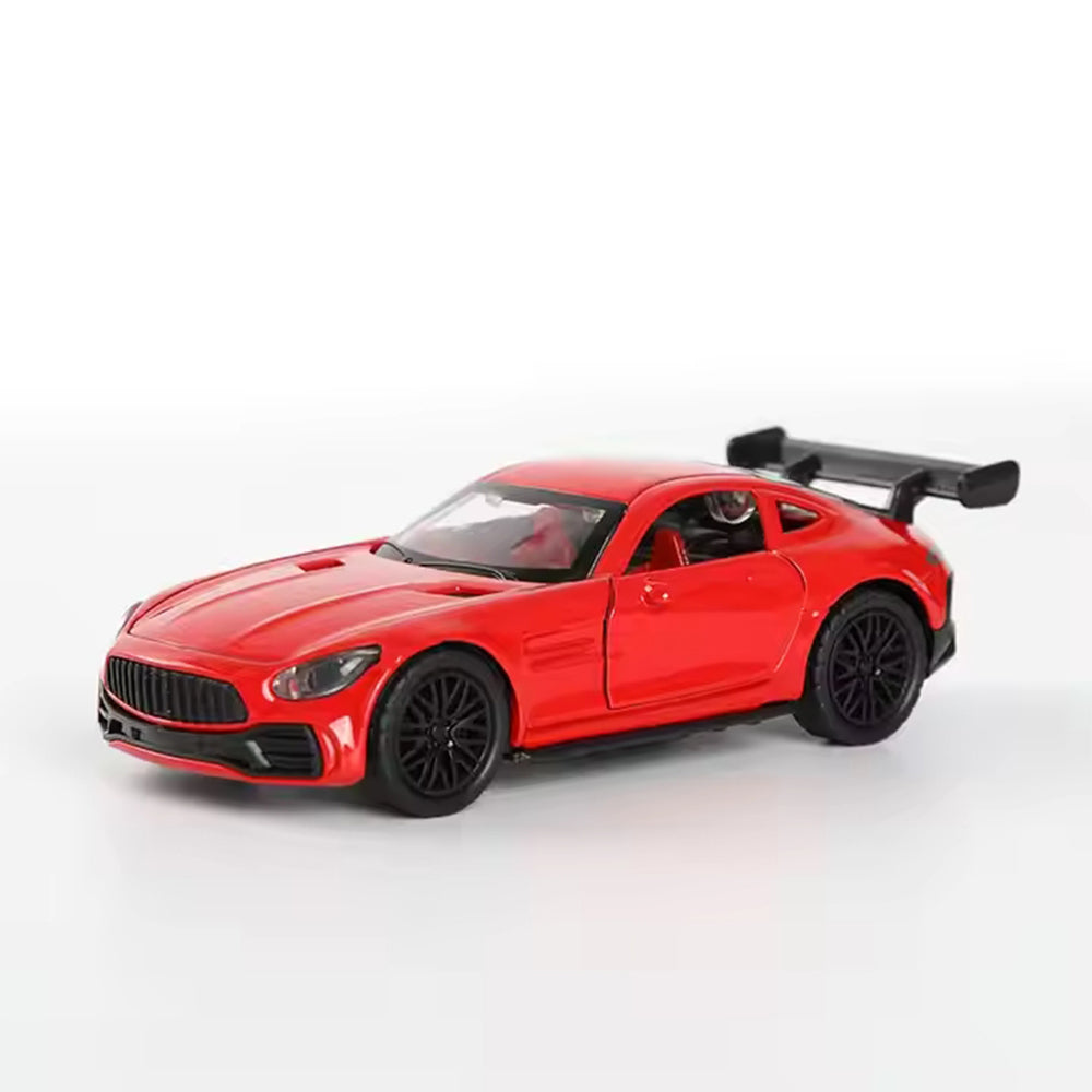 1:36 PULL BACK MERCEDES AMG GT BRABUS DIECAST METAL ALLOY CAR