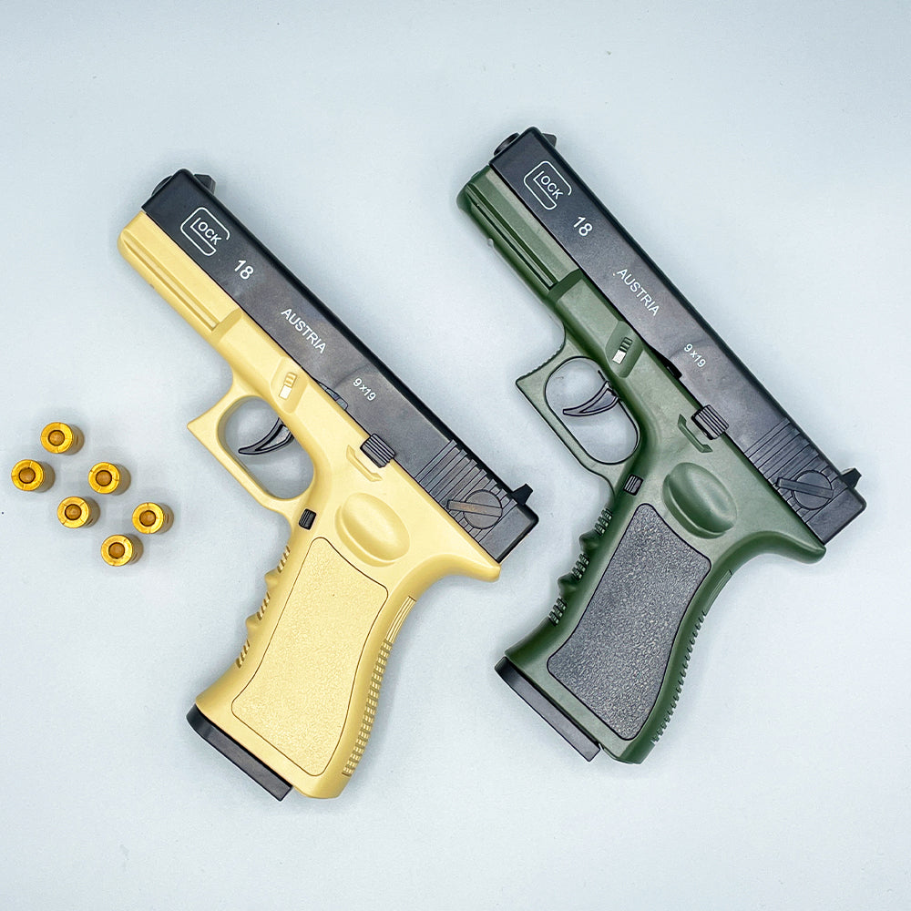 AUTOMATIC SHELL EJECTION SOFT BULLET GLOCK GUN