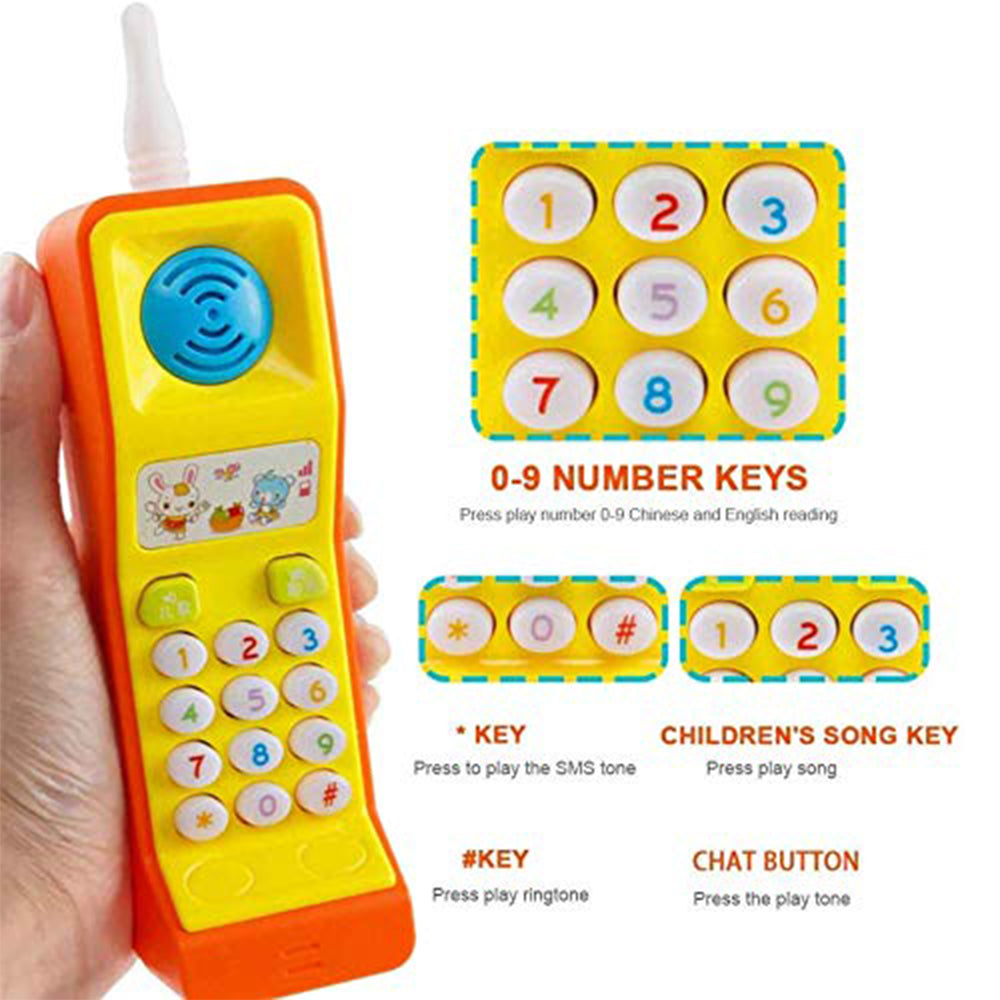 BABY EDUCATIONAL PHONE TOY