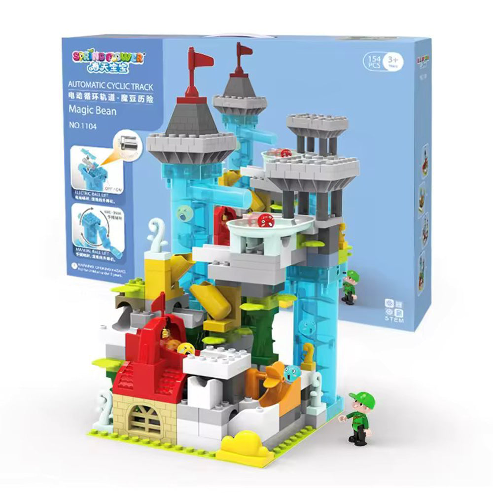 AUTOMATIC CYCLIC TRACK CASTLE - 135PCS