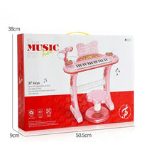 Thumbnail for MULTIFUNCTIONAL ELECTRIC PIANO TOY - 37 KEYS