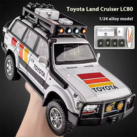 Thumbnail for 1:24 TOYOTA LAND CRUISER LC80 ALLOY DIECAST MODEL