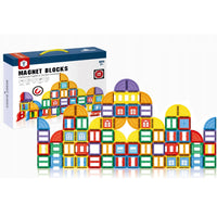 Thumbnail for MAGNETIC BLOCKS FOR KIDS - 100PCS
