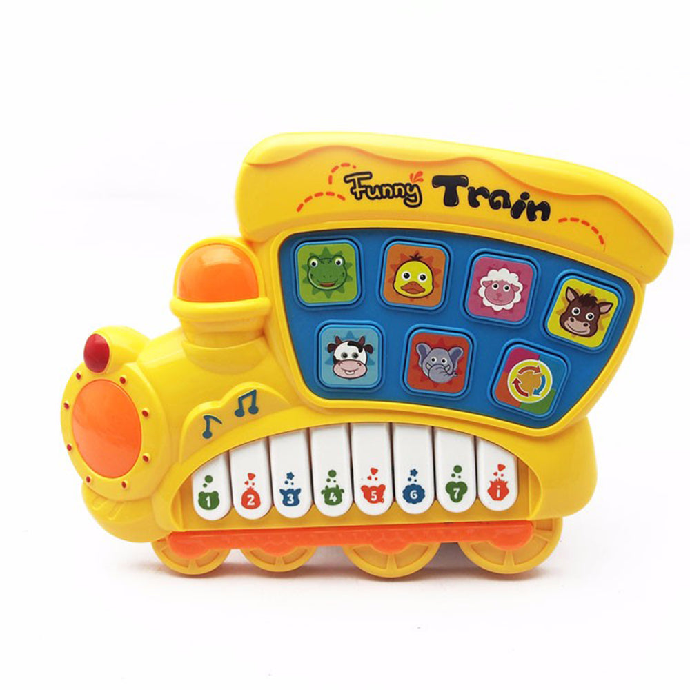 EDUCATIONAL LEARNING PIANO TRAIN TOY