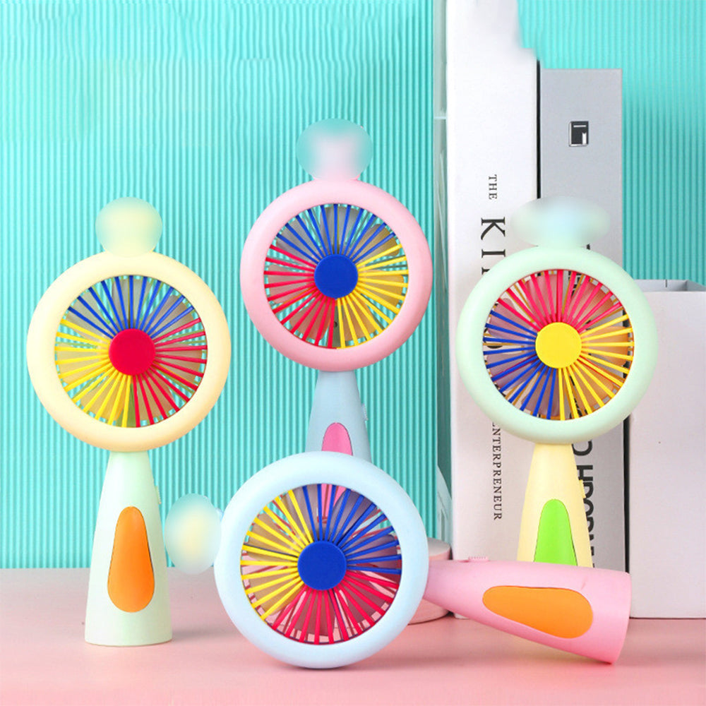 COLORFUL LIGHT PORTABLE MINI HAND FAN