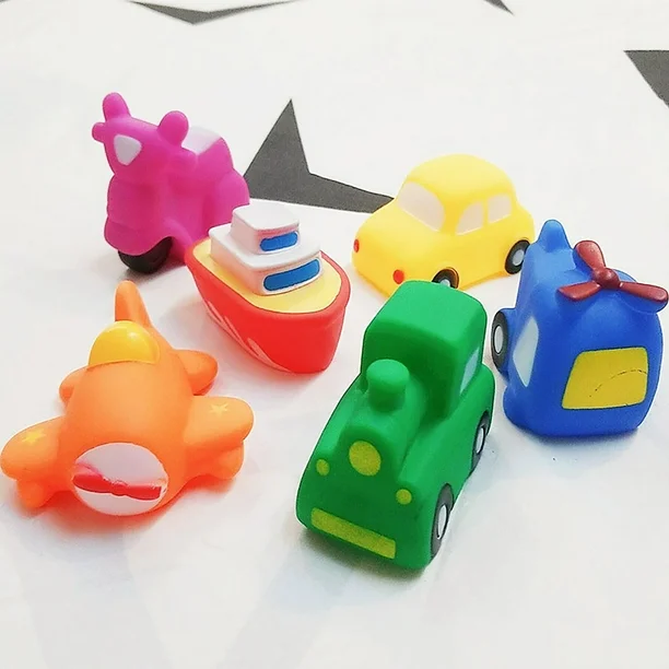 6 PCS - SOFT BABY TOY & CHU CHU