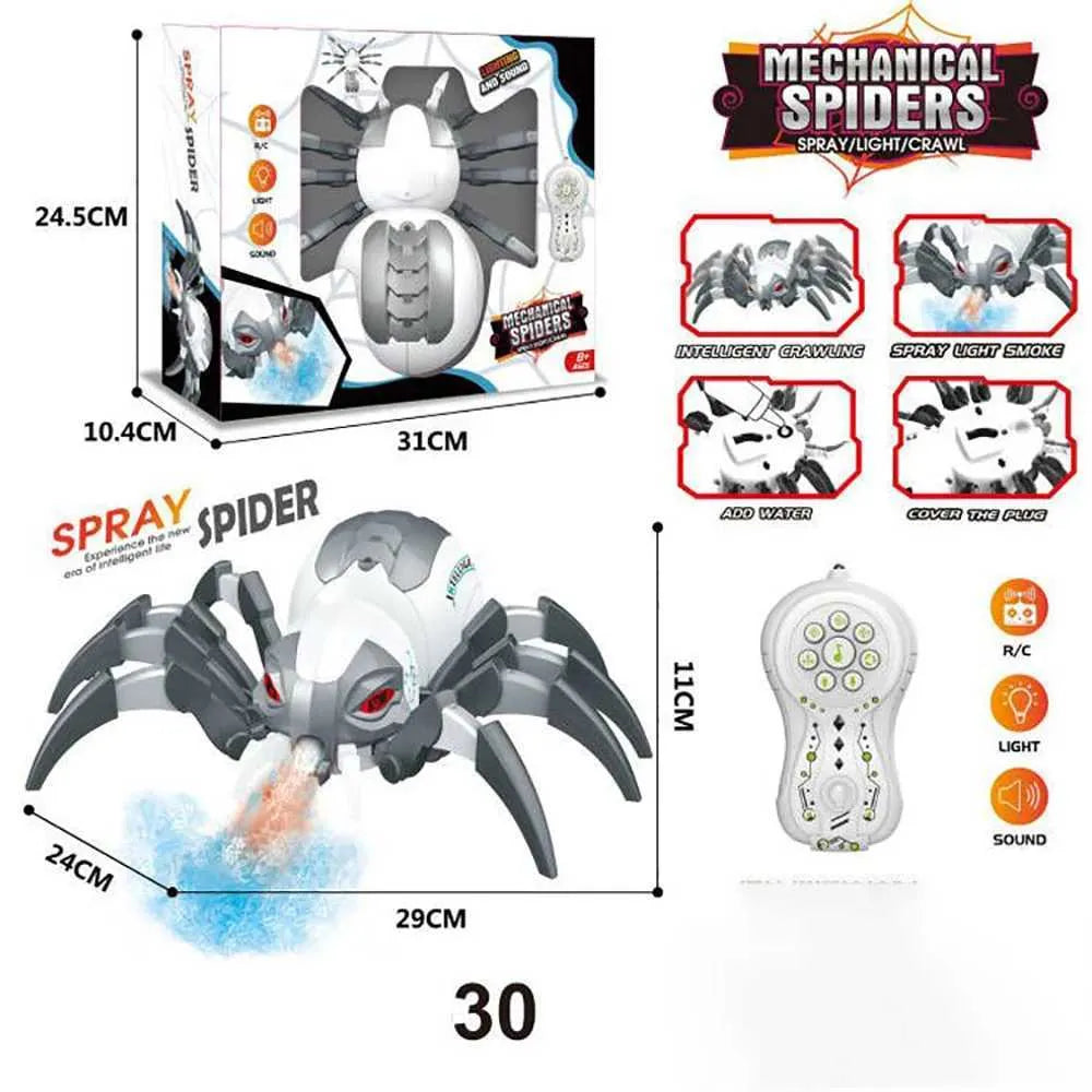 REMOTE CONTROL SPIDER ROBOT TOY