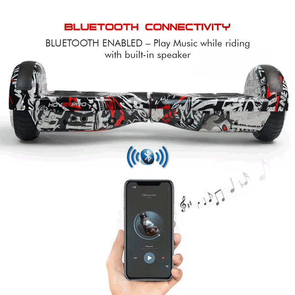 KIDS 6.5 INCH SMART WHEEL BALANCE WITH BLUETOTH PAINTED COLOR HOVERBOARD