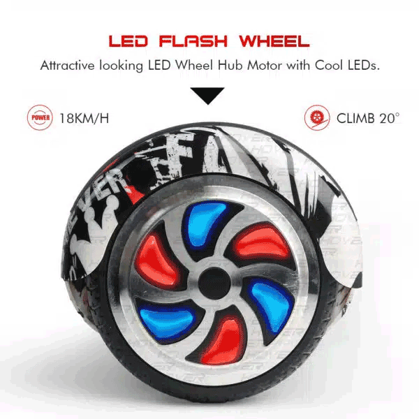 KIDS 6.5 INCH SMART WHEEL BALANCE WITH BLUETOTH PAINTED COLOR HOVERBOARD