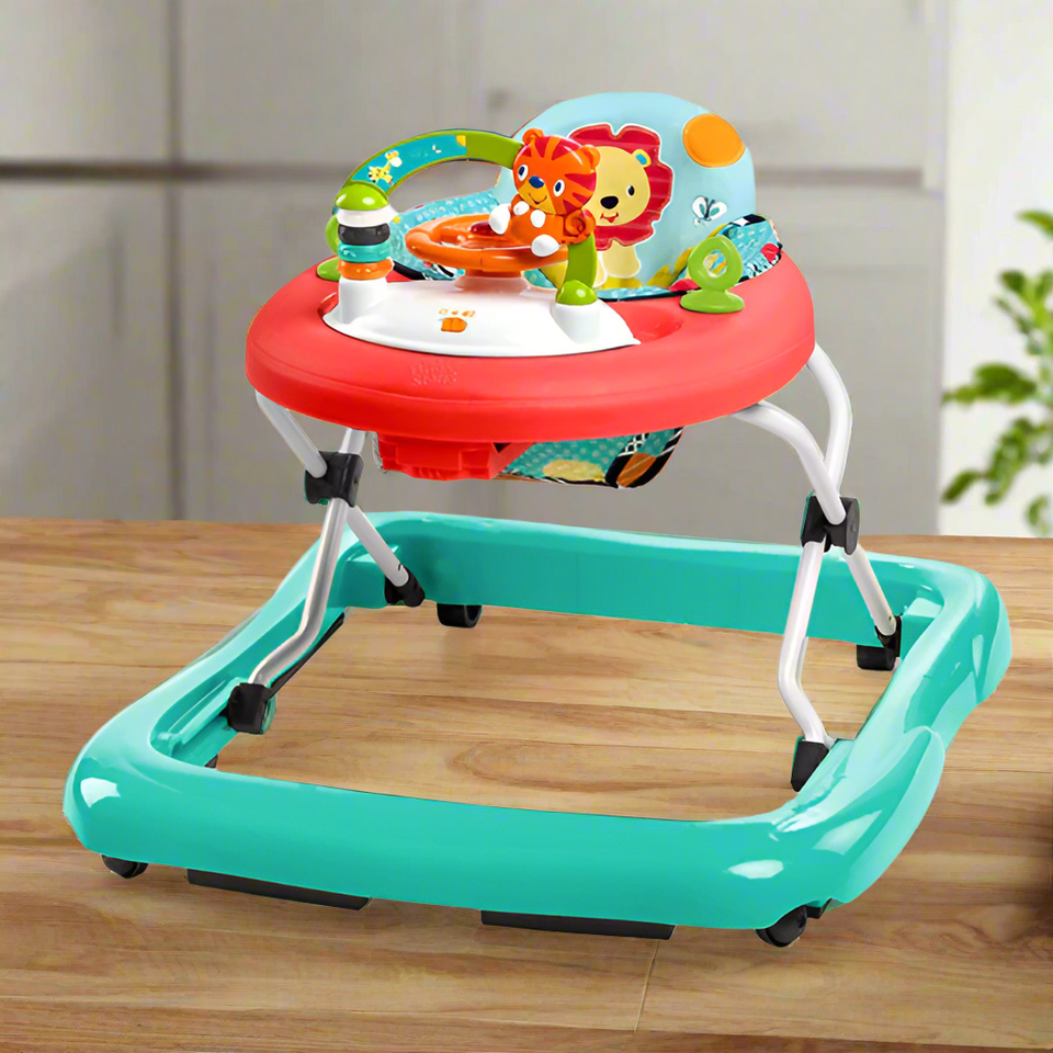 Bright starts roaming safari walker sales
