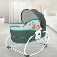 Thumbnail for MASTELA DELUX 5 IN 1 BASSINET & ROCKER CHAIR