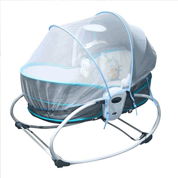 MASTELA DELUX 5 IN 1 BASSINET & ROCKER CHAIR