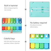 Thumbnail for 2 IN 1 XYLOPHONE & PIANO MUSICAL INSTRUMENT