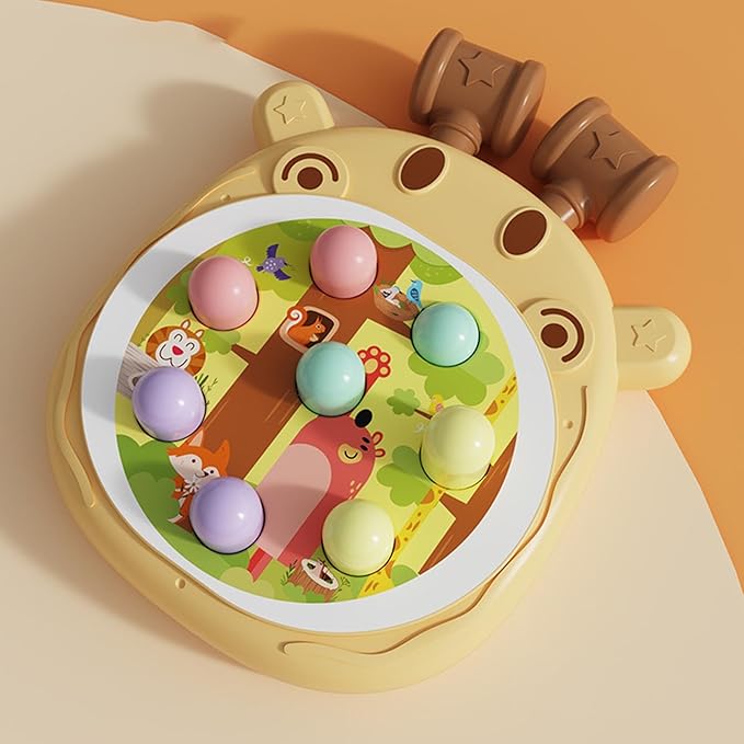BABY GIRAFFE WHACK A MOLE GAME