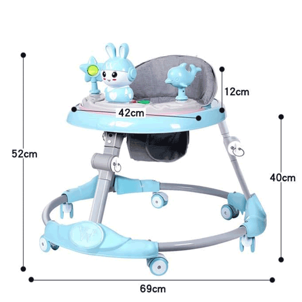 MULTIFUNCTION ROUND BABY WALKER