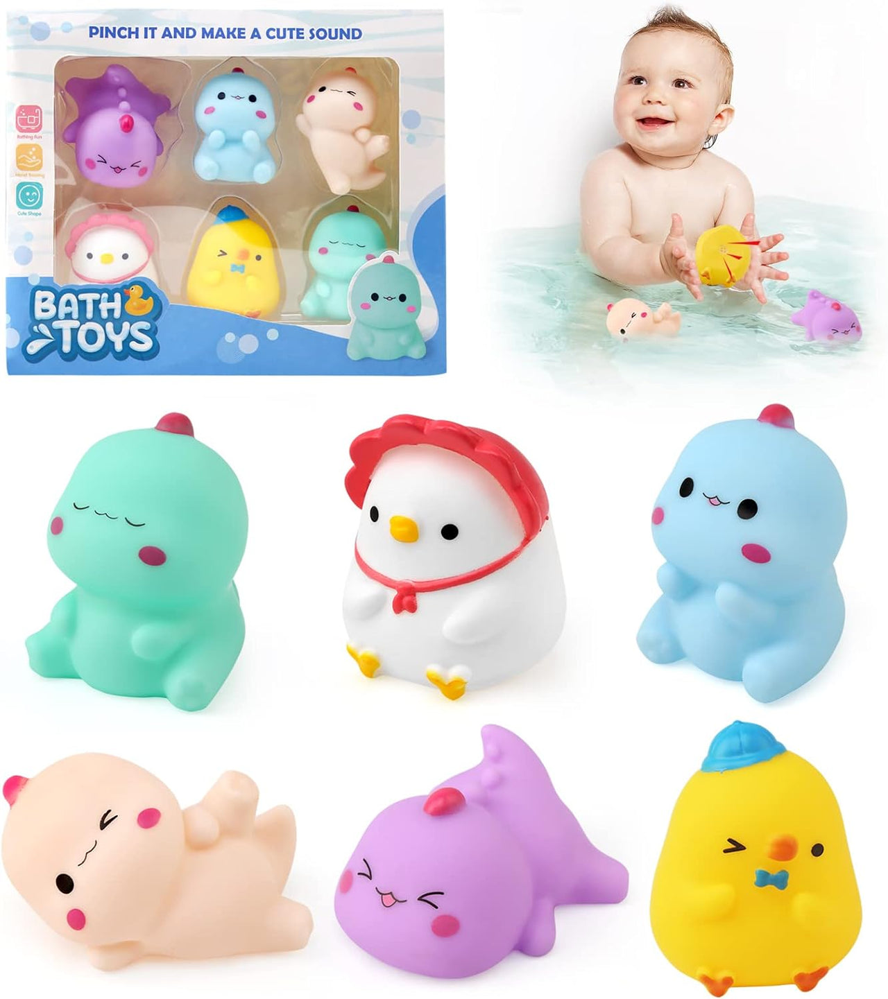 MINI CUTE BATHING TOY