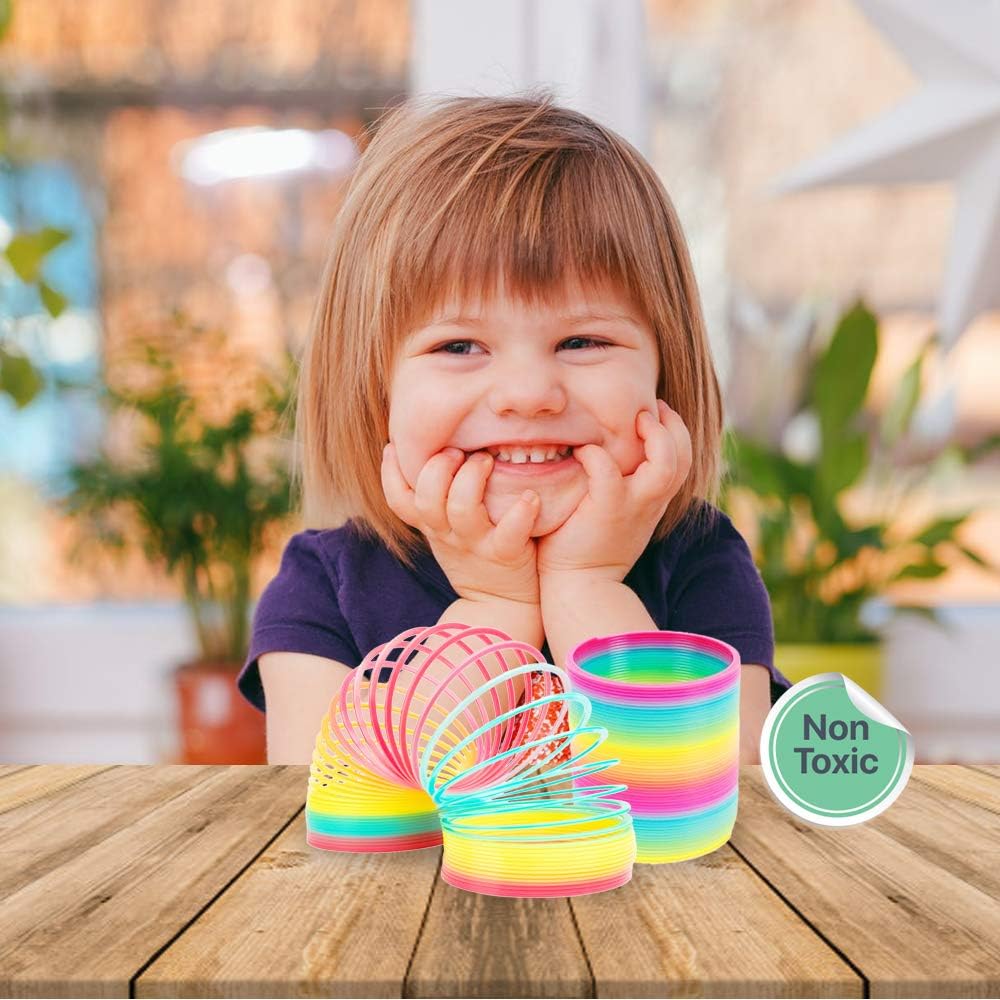 MAGIC RAINBOW ELASTIC RING TOY